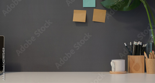 фотографія Contemporary workplace with copy space