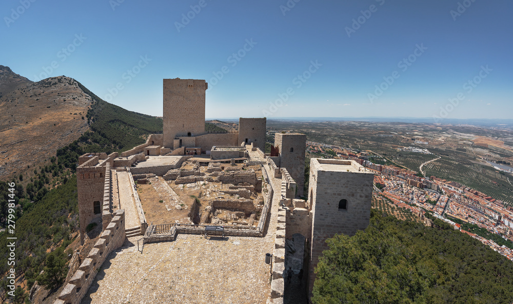 Obraz premium Santa Catalina Castle - Jaen, Andalusia, Spain