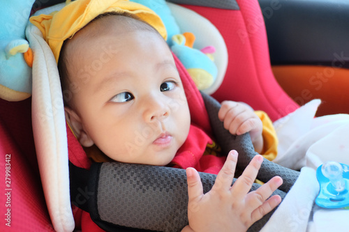 Fotografie Asian boy with strabismus.
