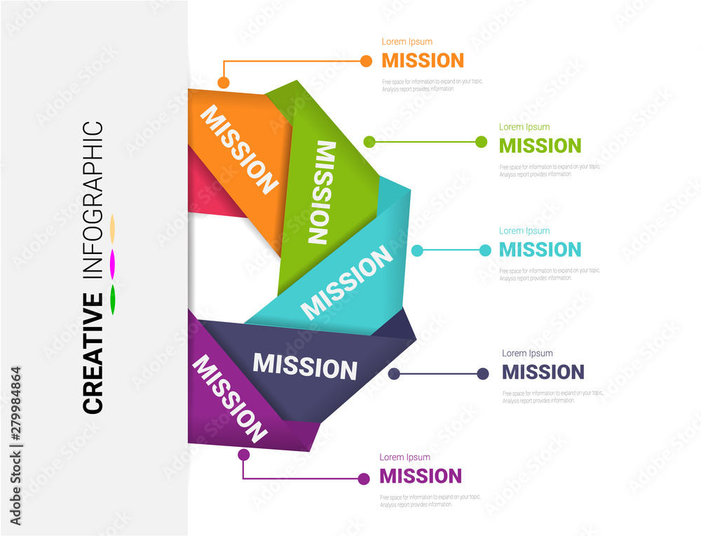 Infographic design template with numbers 5 option can be used for workflow layout, diagram, number step up options. Infographic design template with numbers 5 option can be used for workflow layout, diagram, number step up options.
