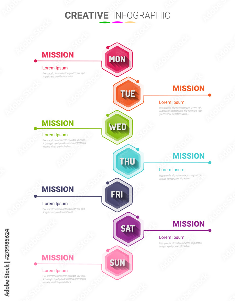 Time line, Timeline business for 7 day, week, Timeline infographics design vector and Presentation business can be used for Business concept with 7 options, steps or processes. Time line, Timeline business for 7 day, week, Timeline infographics design vector and Presentation business can be used for Business concept with 7 options, steps or processes.
