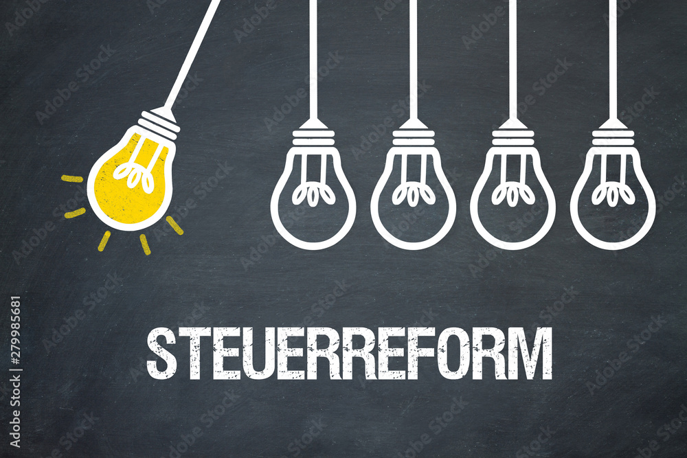 Naklejka premium Steuerreform