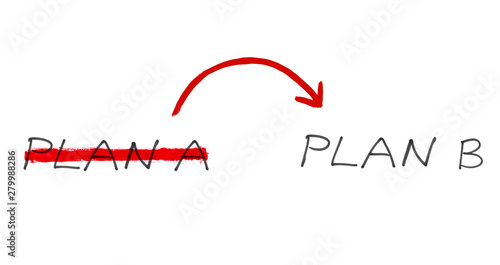 Plan B als Alternative zu Plan A photo