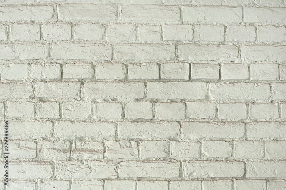 Fototapeta premium Old grey brick wall background texture