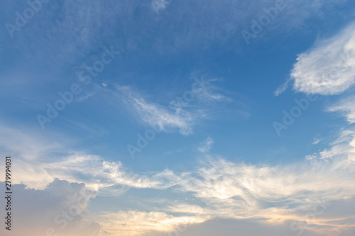 sky with clouds background