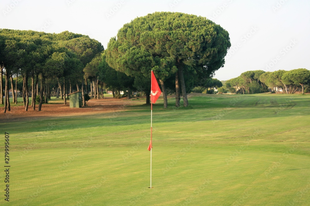 Obraz premium golf course at Spain