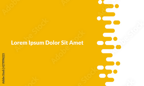 Abstract yellow Rounded Lines Halftone Transition