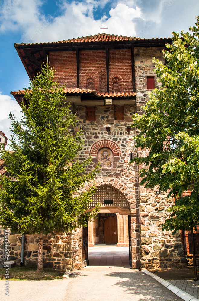 Medieval monastery Zica in Serbia built in 13th century Medieval monastery Zica in Serbia built in 13th century