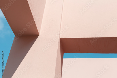 Abstract minimal architecture background
