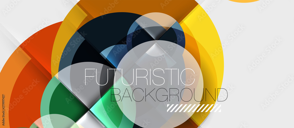 Circular geometrical design template Circular geometrical design template