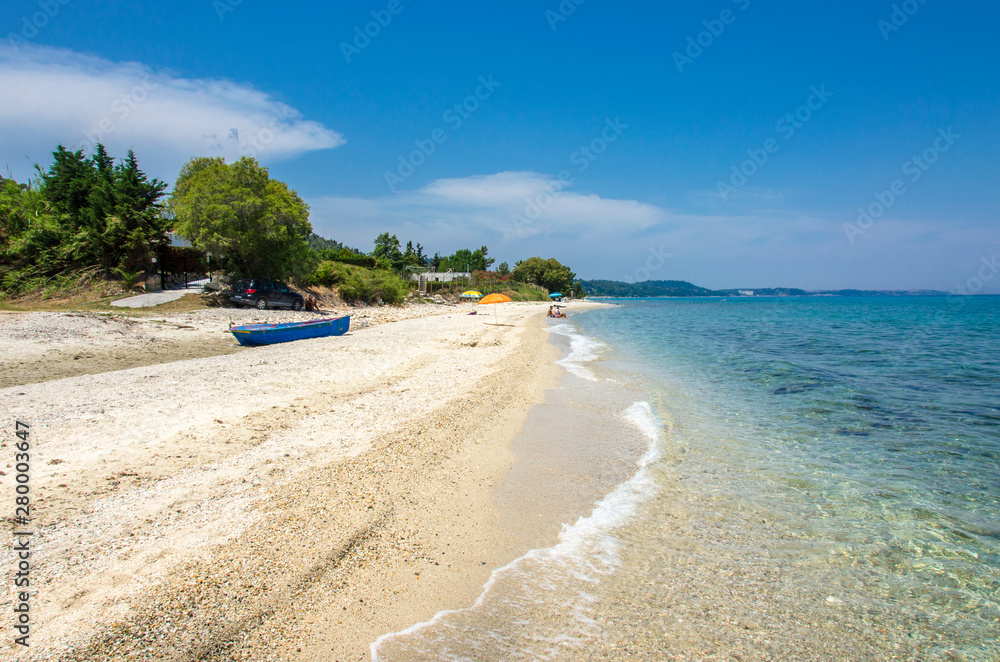 Aegean sea - Greece, Chalkidiki, Kassandra, Polychrono Aegean sea - Greece, Chalkidiki, Kassandra, Polychrono