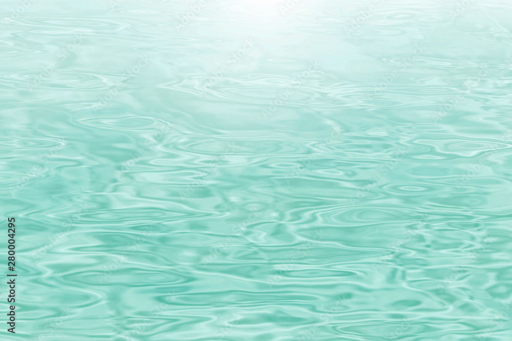 Illustration of water surface. 水面のイラスト