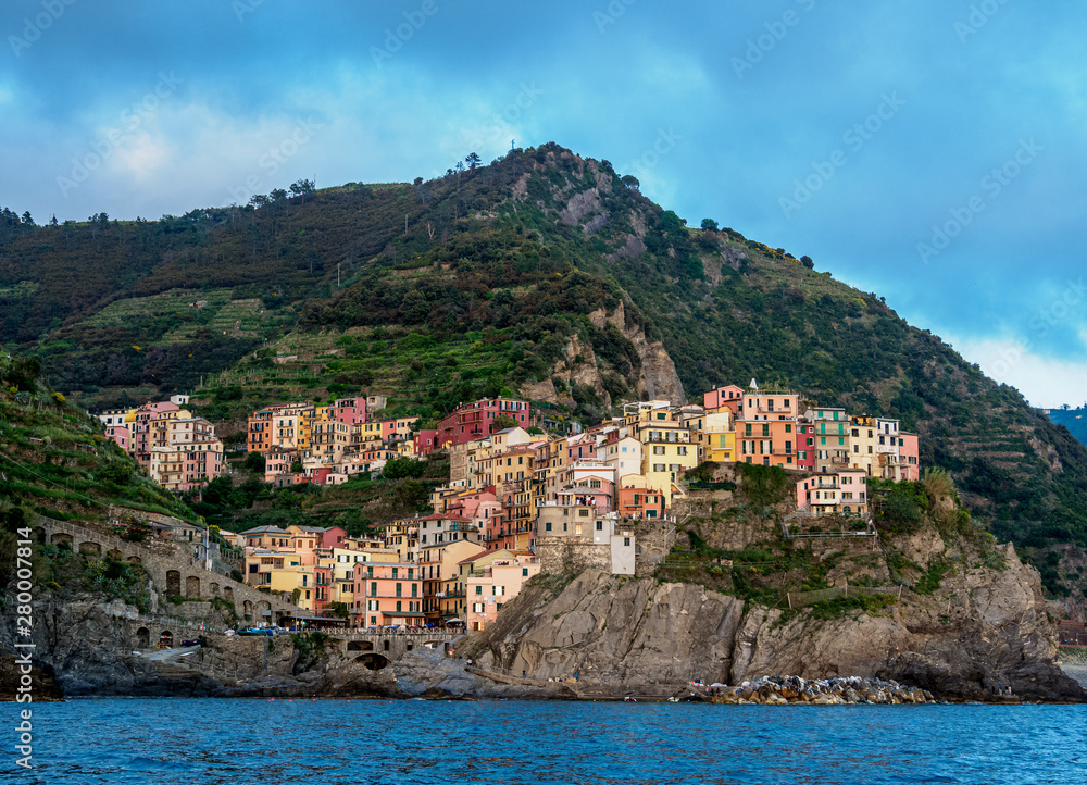Manarola, Cinque Terre, UNESCO World Heritage Site, Liguria, Italy