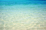 beautiful tropical turquoise clear sea water surface