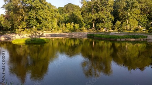 lake in the park
