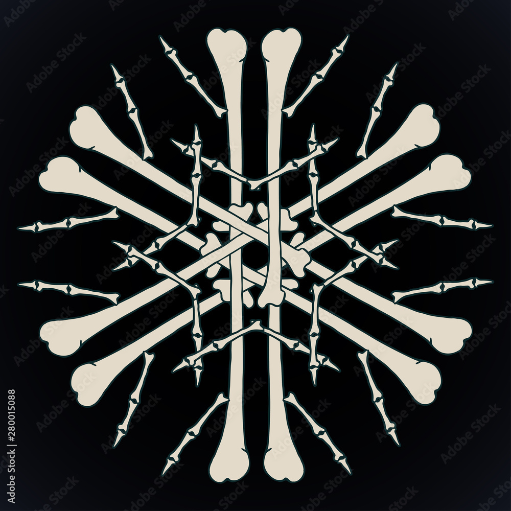 Bones jolly snowlake Bones jolly snowlake