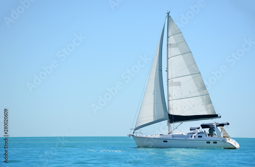 Sailboat in the Gulf