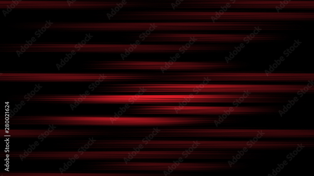 Abstract of many thin horizontal stripes, in red, black, and dark for decoration and background with themes of parallelism and variation. Abstract of many thin horizontal stripes, in red, black, and dark for decoration and background with themes of parallelism and variation.