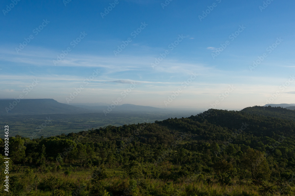 landscape with mountains and clouds landscape with mountains and clouds