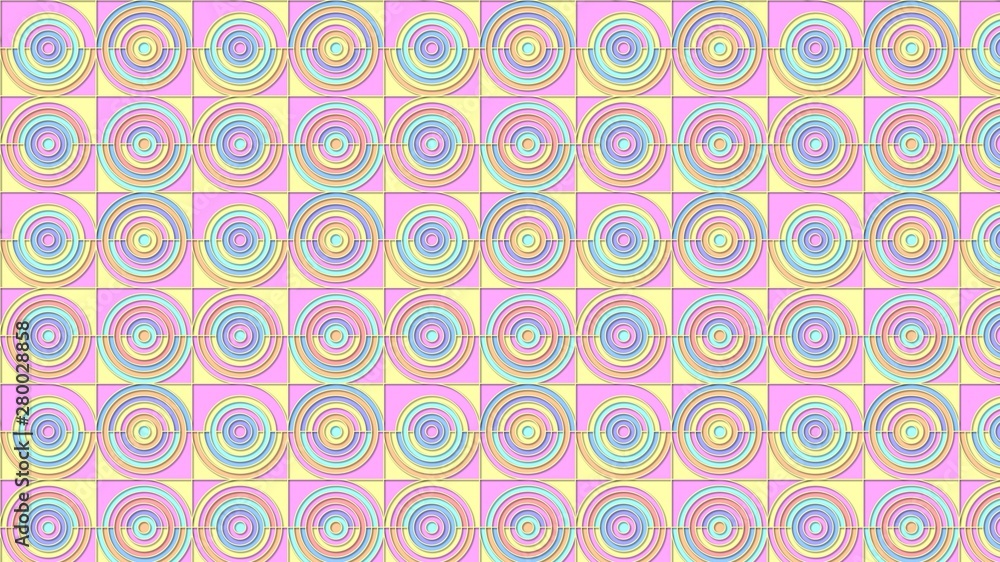 seamless pattern with circles