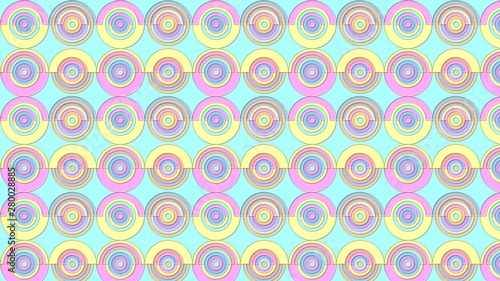 seamless pattern with circles