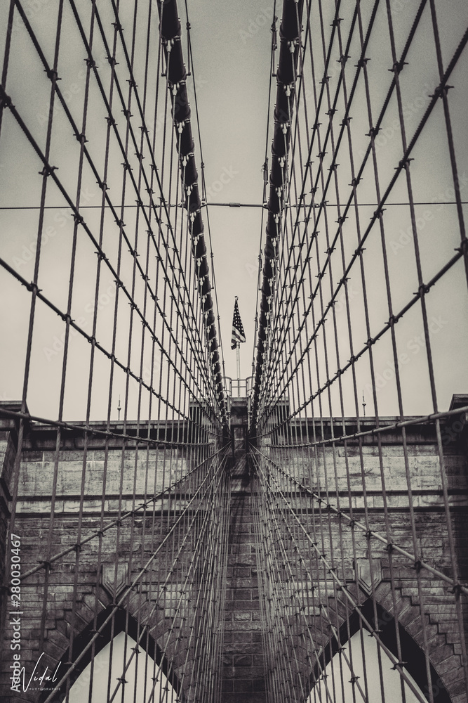 Naklejka premium Brooklyn bridge