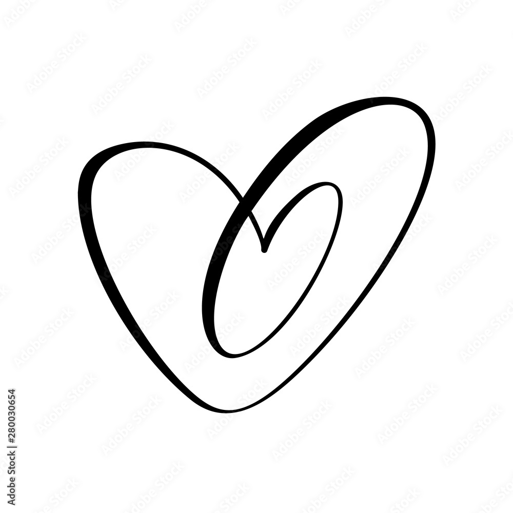 Heart two black sign. Icon on white background. Vector illustration romantic symbol linked, join, love, passion and wedding. Template for t shirt, card, poster. Design flat element of valentine day Heart two black sign. Icon on white background. Vector illustration romantic symbol linked, join, love, passion and wedding. Template for t shirt, card, poster. Design flat element of valentine day