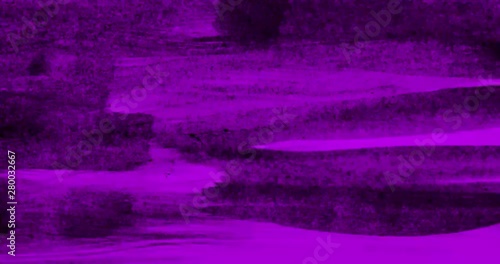 Abstract animation of purple colored painted grunge backgrounds.