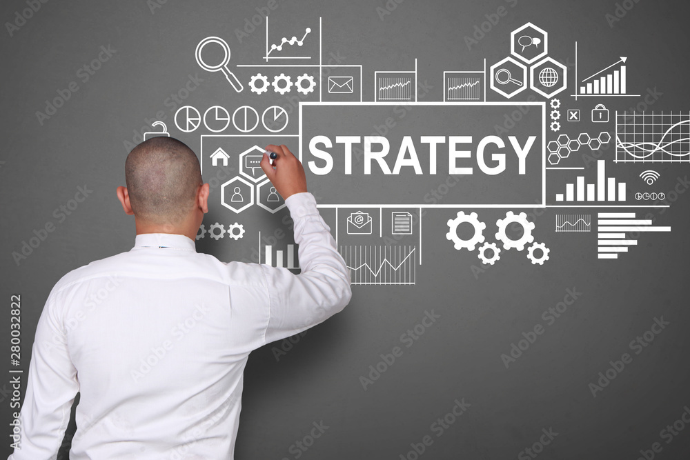 Strategy, Business Words Quotes Concept Strategy, Business Words Quotes Concept