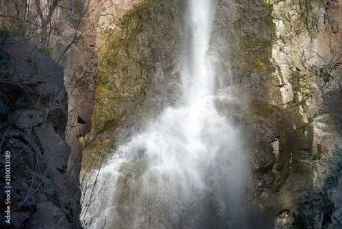 Waterfall of Vilpiano Closeup