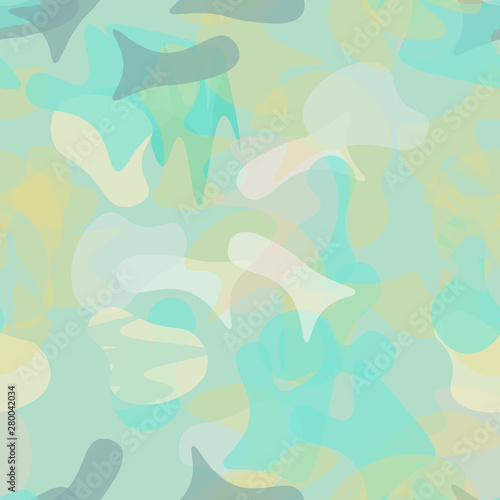 Camouflage Seamless Pattern. Military Camouflage