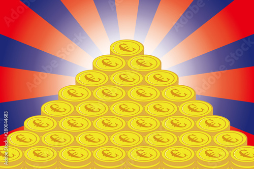 #Background #Vector #Illustration #free #image Make Money $ € ¥ £ Foreign exchange rate rich International currency market Coin World economy investment financial business Global cash finance