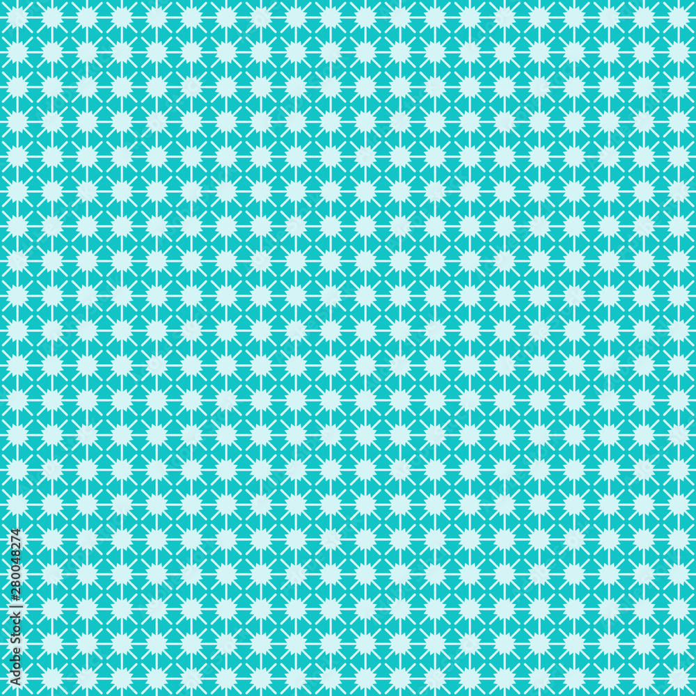 Teal burst abstract geometric seamless textured pattern background Teal burst abstract geometric seamless textured pattern background