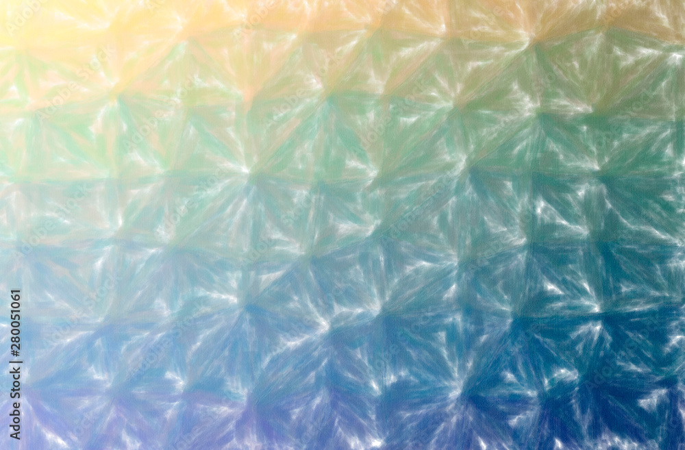Abstract illustration of blue, green, purple, yellow Low Coverage Pastel background Abstract illustration of blue, green, purple, yellow Low Coverage Pastel background