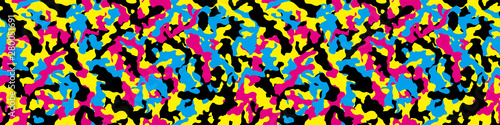 Camouflage background. Seamless pattern.Vector. 迷彩パターン