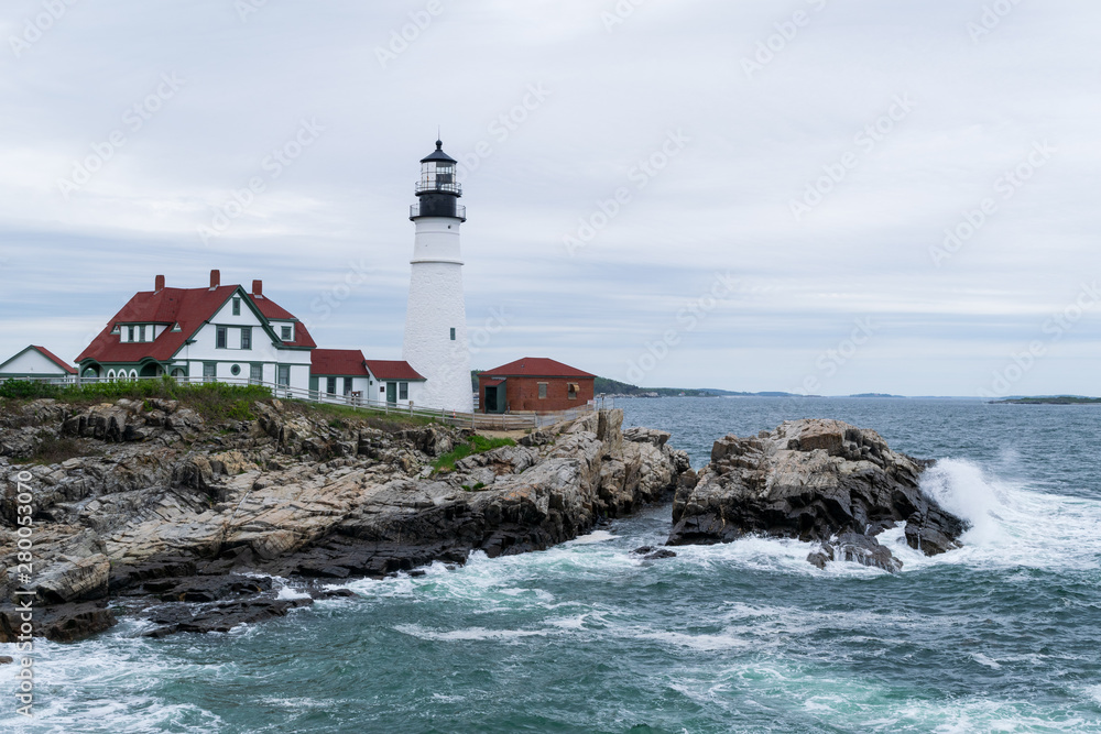 lighthouse on the coast