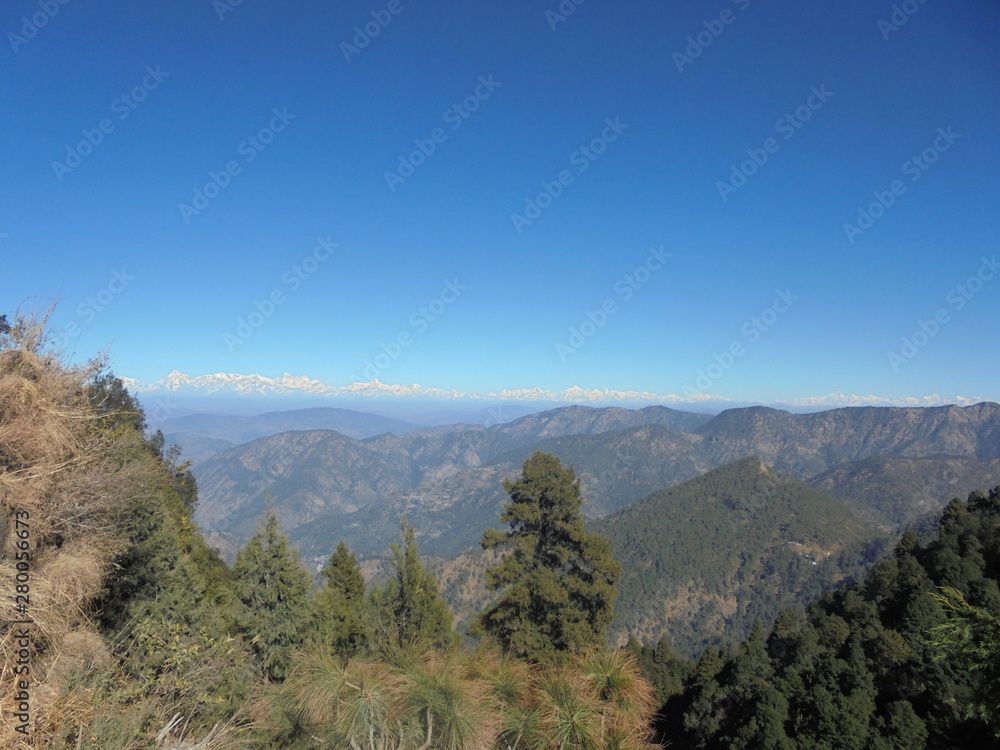 Obraz premium view of mountains