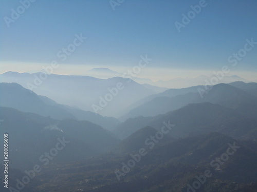 view of mountains