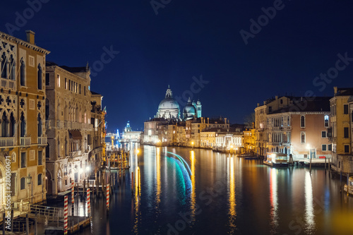 View of the Grand Canal and Basilica Santa Maria Della Salute © Luka