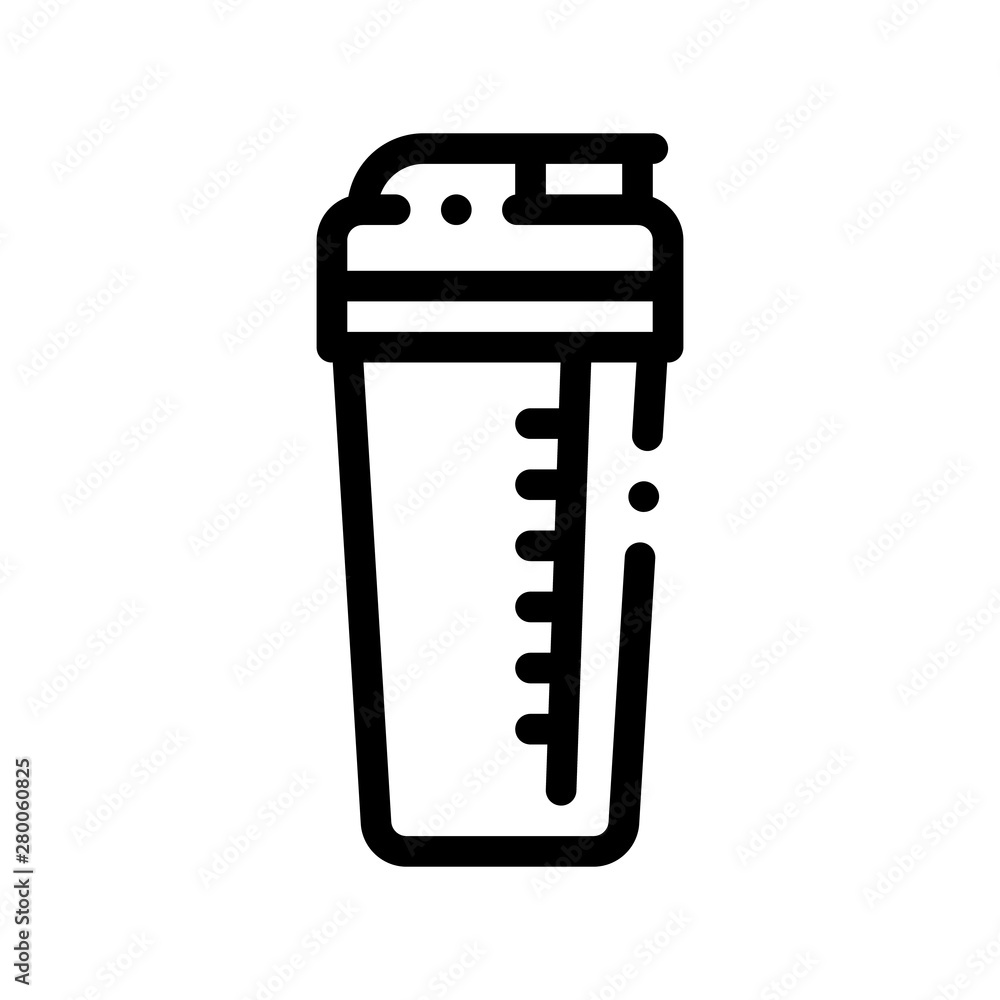 Sport Cup Equipment Shaker Vector Thin Line Icon. Bio Balancers Muscle Sportsman Nutrition Plastic Shaker Linear Pictogram. Dietary Protein Ingredient, Bar Bodybuilding Contour Illustration Sport Cup Equipment Shaker Vector Thin Line Icon. Bio Balancers Muscle Sportsman Nutrition Plastic Shaker Linear Pictogram. Dietary Protein Ingredient, Bar Bodybuilding Contour Illustration