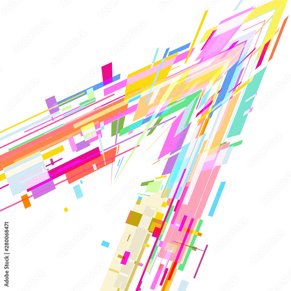 Colorful background with arrows Colorful background with arrows