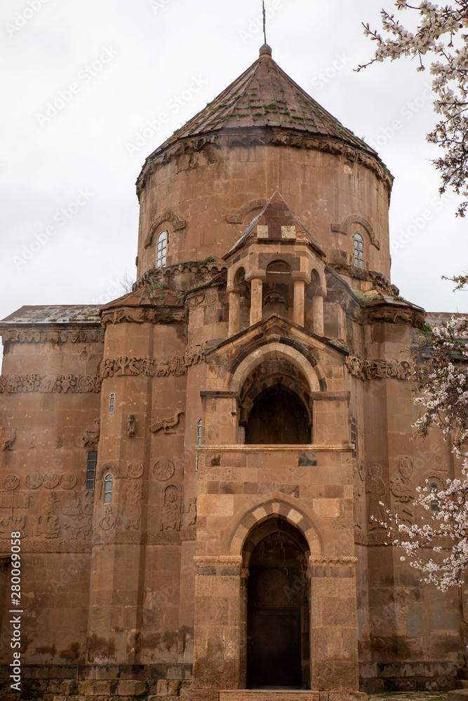 Armenian Church of the Holy Cross on Akdamar Island (Akdamar Adası), Lake Van /Turkey