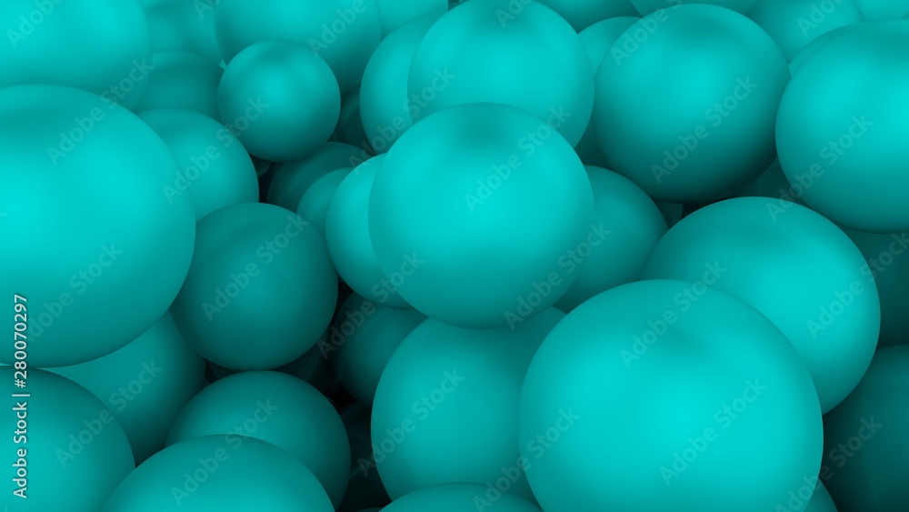3D illustration of many blue spheres of different sizes. The balls are depicted in close-up. 3D rendering for desktop backgrounds, screensavers and Wallpapers. 3D illustration of many blue spheres of different sizes. The balls are depicted in close-up. 3D rendering for desktop backgrounds, screensavers and Wallpapers.