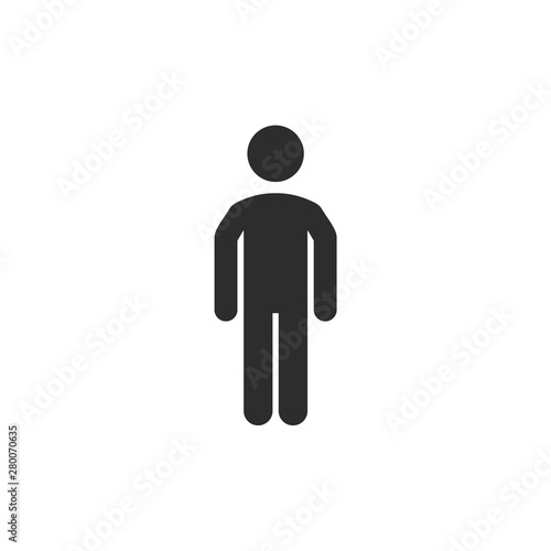 Walk icon template color editable. Walk symbol vector sign isolated on white background. Simple logo vector illustration for graphic and web design.