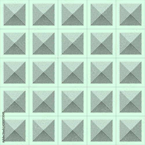 Metal element. Granite or gypsum texture tiled background.