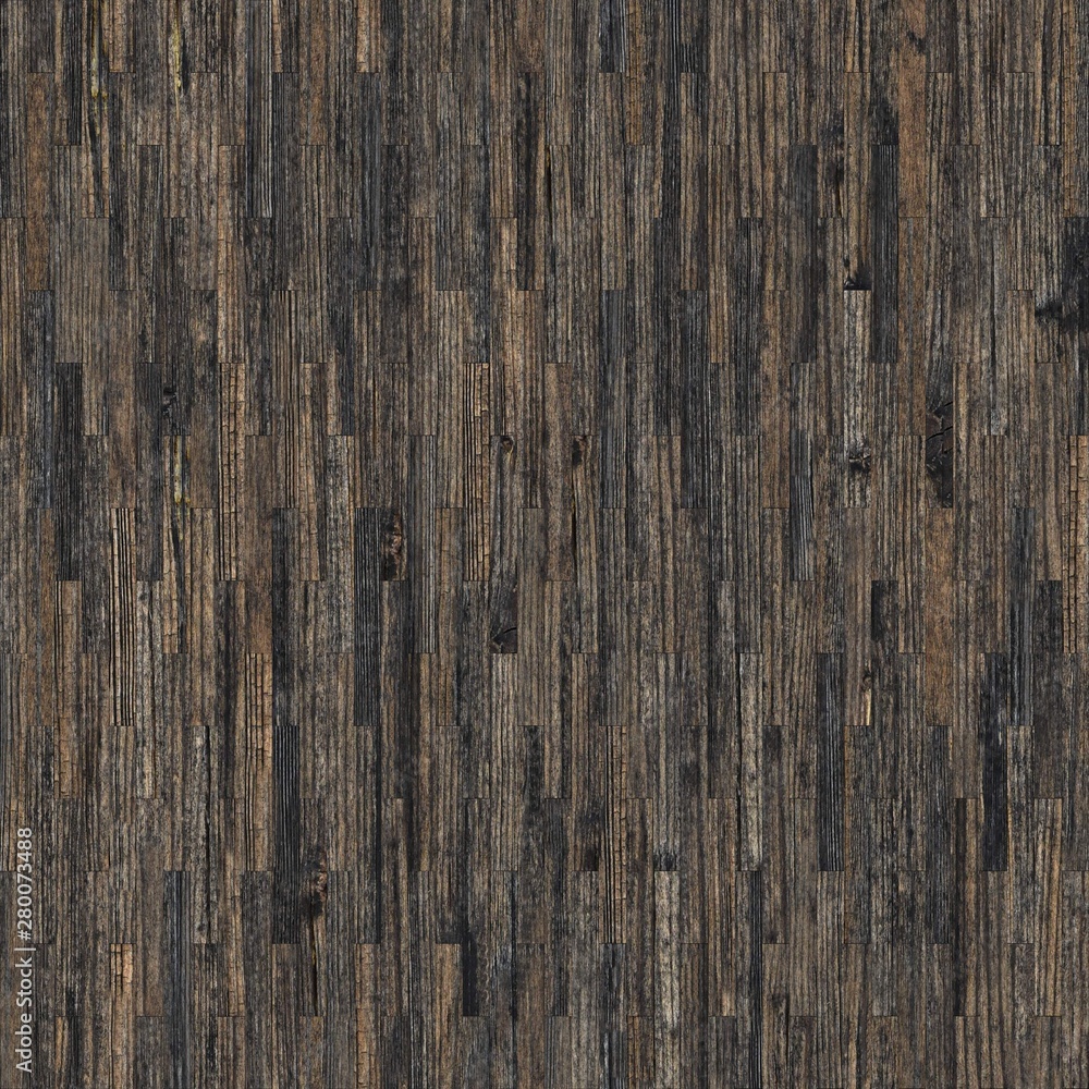 Fototapeta premium dark old wood tiles