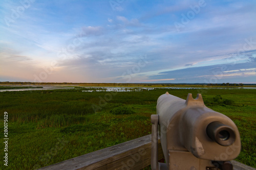 Sunrise at Dixon Waterfowl Refuge