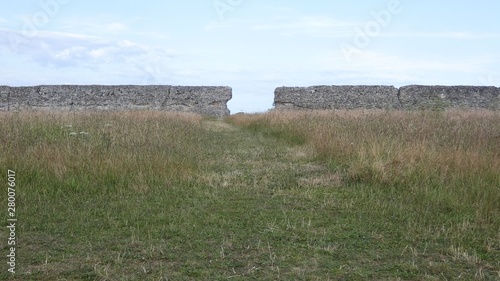 Burgh Castle, Ancient Roman Ruins, Norfolk England 2