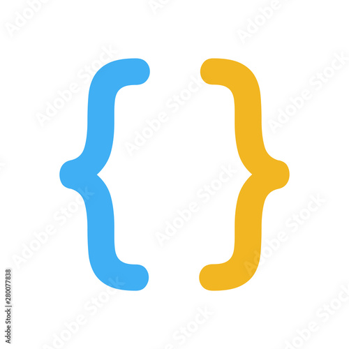 bracket icon from music and media collection