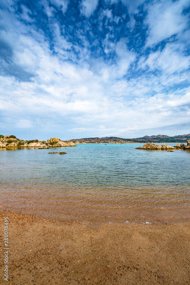 Alberello beach in Sardinia, Italy.